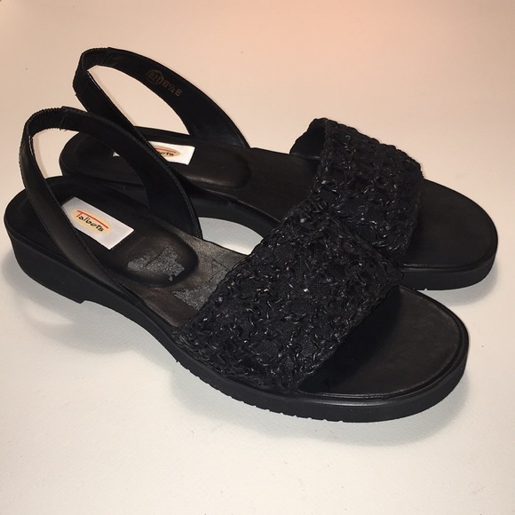 Talbots Black Sandals (NIB) - Picture 5 of 16